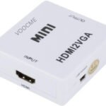 VOOCME Mini HDMI to VGA Adapter - VOOCME White