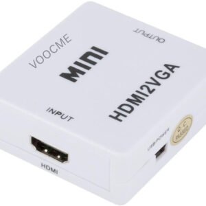 VOOCME Mini HDMI to VGA Adapter - VOOCME White