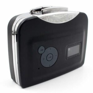 VOOCME MP3 Converter with Earphone, Cassette Player, Convert Cassette 128 GB MP3 Player - image 1