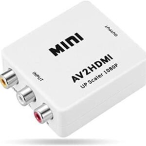 VOOCME Mini Composite AV RCA to HDMI Video Converter Adapter Gaming Adapter - image 1