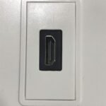 VOOCME HDMI Face Plate,HDMI Multimedia Modular Wall Socket Face Plate Socket Plug Jack Cable or Adapter for Home/Office (Single HDMI) HDMI Connector - image 5
