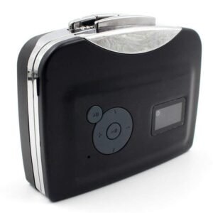 VOOCME Portable Cassette to MP3 Converter Retro Walkman Music Recorder MP3 Player - image 1