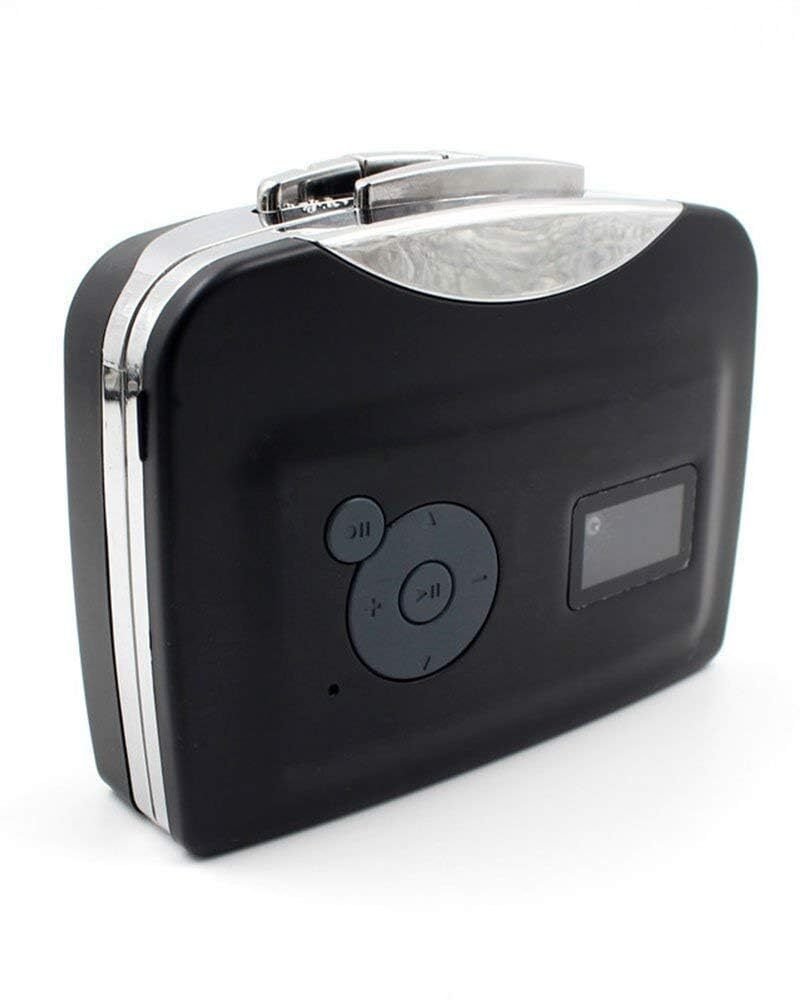 VOOCME Portable Cassette to MP3 Converter Retro Walkman Music Recorder MP3 Player - image 1