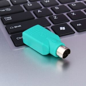 VOOCME PS2 to USB Female,PS/2 Male Converter Changer Adapter for Keyboard Mouse PS2 to USB Female,PS/2 Male Converter Changer Adapter USB Cable - image 1