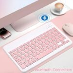 VOOCME Rechargeable Bluetooth Keyboard & Mouse Combo, Ultra-Slim Wireless Set Wireless Laptop-size Laptop Keyboard Compatible with Desktop, iPad, Laptop, Tablet, Mac - image 2