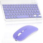 VOOCME Bluetooth Keyboard & Mouse Combo, 3 DPI Upto 1200 DPI- Bluetooth Standard Laptop Keyboard Compatible with Laptop - image 1