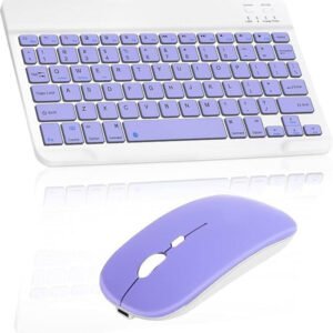 VOOCME Bluetooth Keyboard & Mouse Combo, 3 DPI Upto 1200 DPI- Bluetooth Standard Laptop Keyboard Compatible with Laptop - image 1