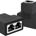 VOOCME RJ45 Splitter Adapter - VOOCME Black