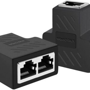 VOOCME RJ45 Splitter Adapter - VOOCME Black