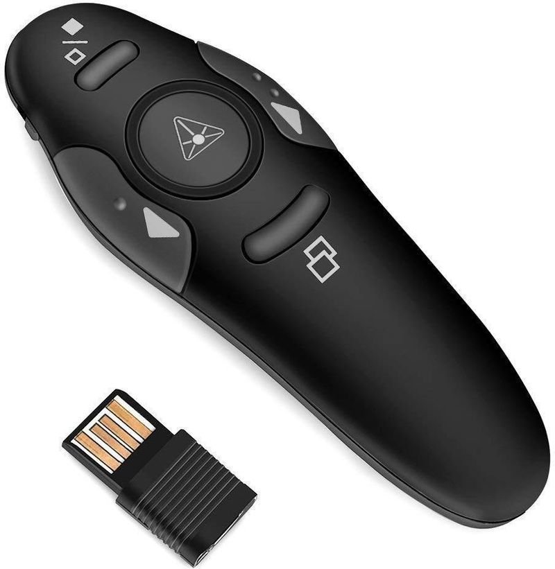 VOOCME Slider Changer Controller Hyperlink Volume PPT PowerPoint Clicker for NA Presenter - image 1
