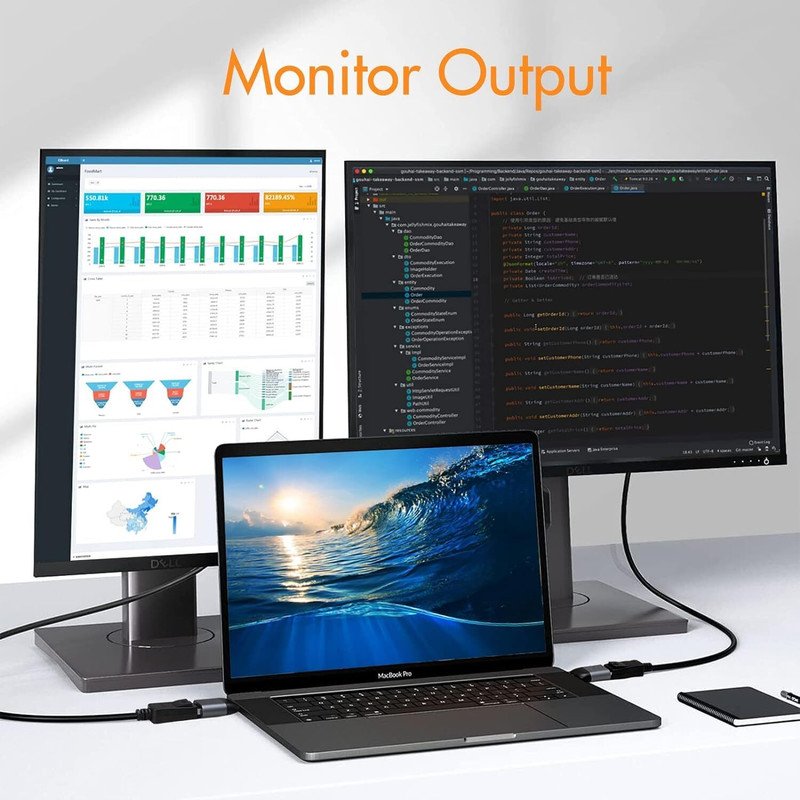 VOOCME Type C to DisplayPort Monitor Converter Adapter Gaming Adapter - image 5