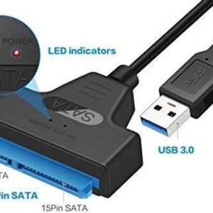 VOOCME USB to SATA III Cable - VOOCME Black