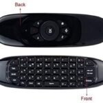 VOOCME Air Mouse Remote, C120 USB 2.4G Wireless Keyboard and Mouse Air Fly Remote Wireless Thumb-size Laptop Keyboard Compatible with Desktop, Laptop, Mac - image 1