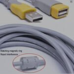 VOOCME 2-in-1 Cable 2 A 3 m NA USB 2.0 Extension Cable, Male to Female High Speed Repeater Extender Cord for Keyboard - image 2