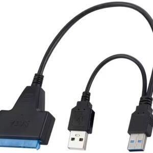 VOOCME USB Type C Cable 0.05 m NA USB 3.0 to SATA III Hard Drive Adapter Cable,USB SATA Adapter Cable Converter 22 pin - image 1