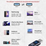 VOOCME USB 3.2 Male to Female Type A to Type A Cable Adapter USB 3.2 Male to Female USB Charger - image 4