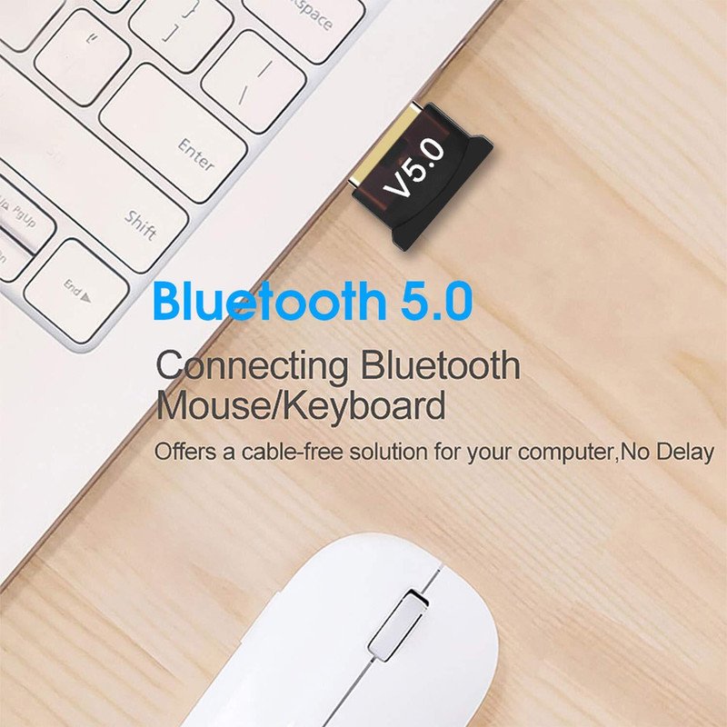 VOOCME USB Bluetooth 5.0 Dongle Receiver CSR 5.0 USB Adapter - image 3