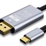 VOOCME Thunderbolt Cable 1.8 m Gold Plated USB C to DisplayPort Cable 8K@60Hz, 4K 144Hz 120Hz Thunderbolt 3 Cable - image 1