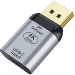 VOOCME USB-C Type C Female Source to Displayport DP Sink HDTV Gaming Adapter - image 2