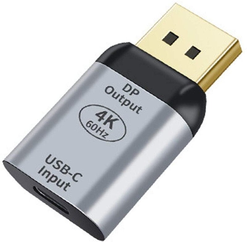 VOOCME USB-C Type C Female Source to Displayport DP Sink HDTV Gaming Adapter - image 2