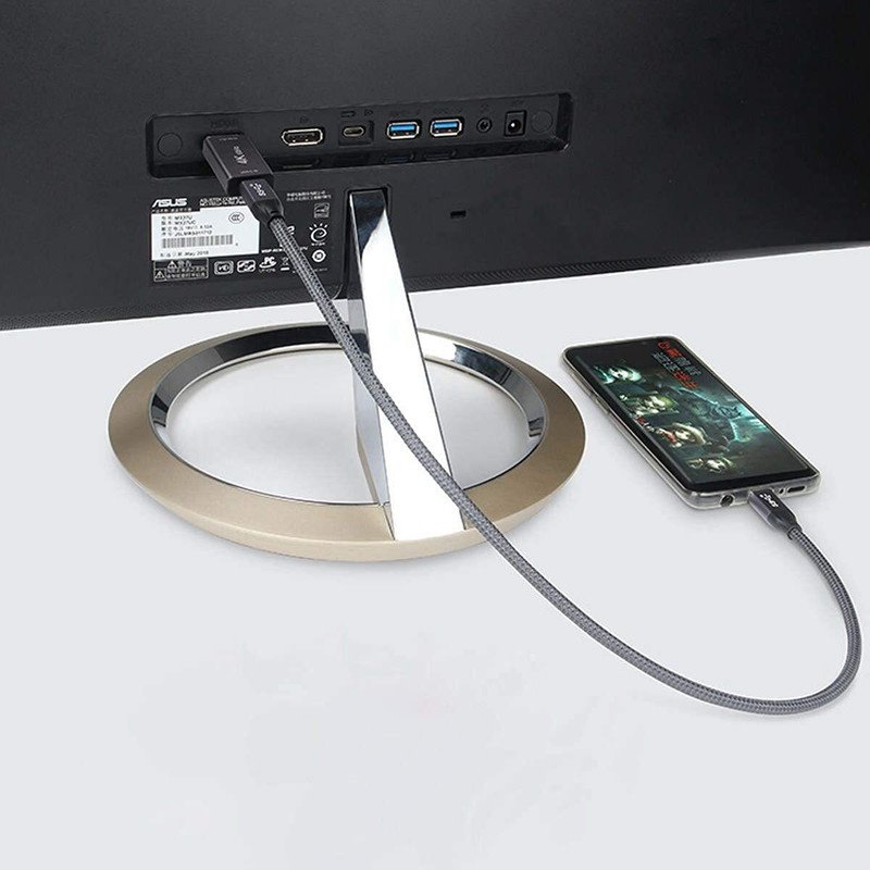 VOOCME USB-C Type C Female Source to Displayport DP Sink HDTV Gaming Adapter - image 4