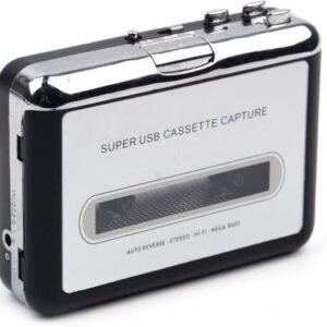 VOOCME USB Cassette Tape to MP3 Converter Capture Audio Music Player Tape MP3 Player - image 1