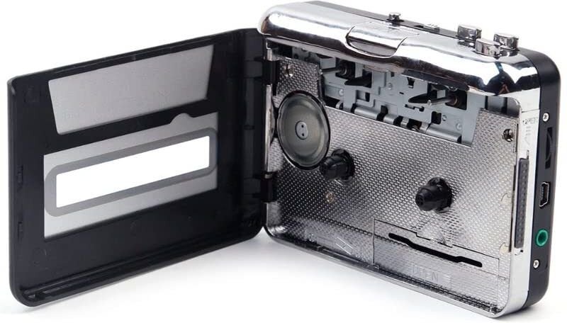 VOOCME USB Cassette Tape to MP3 Converter Capture Audio Music Player Tape MP3 Player - image 3
