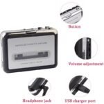 VOOCME USB Cassette Tape to MP3 Converter Capture Audio Music Player Tape MP3 Player - image 2