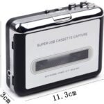 VOOCME USB Cassette Tape to MP3 Converter Capture Audio Music Player Tape MP3 Player - image 4