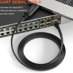 VOOCME Type C 2 A 1.8 m USB 3.0 to RJ45 LAN Converter Network Wired Cable USB Console Cable 1.5M USB to RJ45 Serial Adapter for Router Switch, Compatible with Windows - image 3