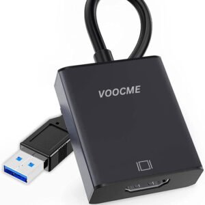 VOOCME USB to HDMI Multi-Display Adapter - VOOCME Black