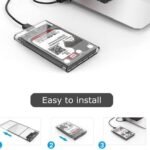 VOOCME USB Type C 3.1 to 2.5 Inch Sata , Compatible for Mac OS Windows Linux Media Streaming Device - image 3