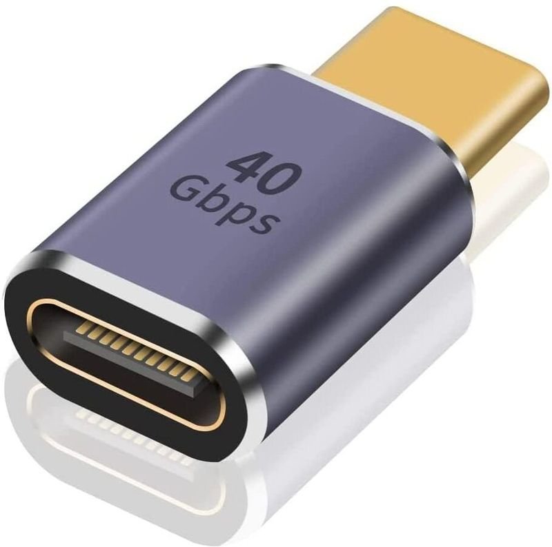 VOOCME USB Type C Male to Female Adapter Extender Support 100W, 40Gbps, 8K@60Hz for Gaming Adapter - image 2