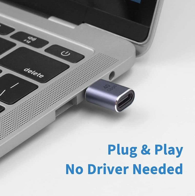 VOOCME USB Type C Male to Female Adapter Extender Support 100W, 40Gbps, 8K@60Hz for Gaming Adapter - image 5