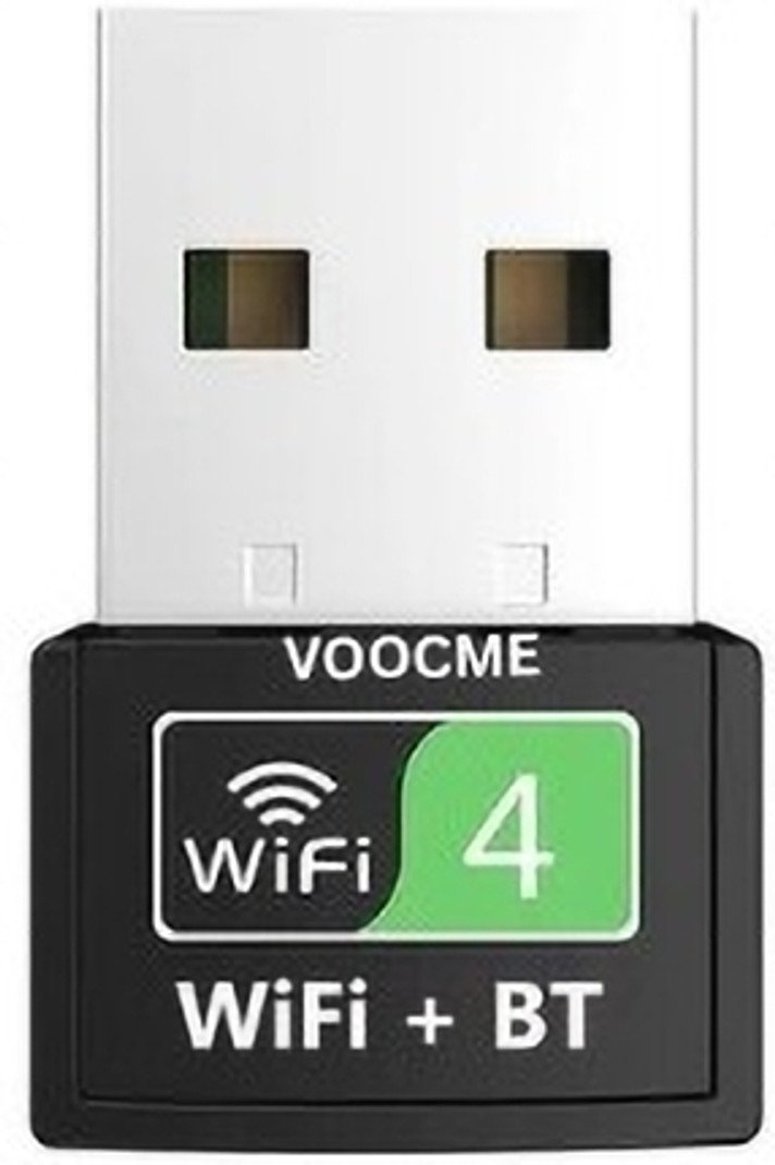 VOOCME Mini WiFi Dongle Compatible with All Windows 10/8/7/XP, Mouse, Keyboard, Headse USB WiFi Bluetooth Adapter 4.2 for PC and WiFi Adapter Wireless Bluetooth - image 1