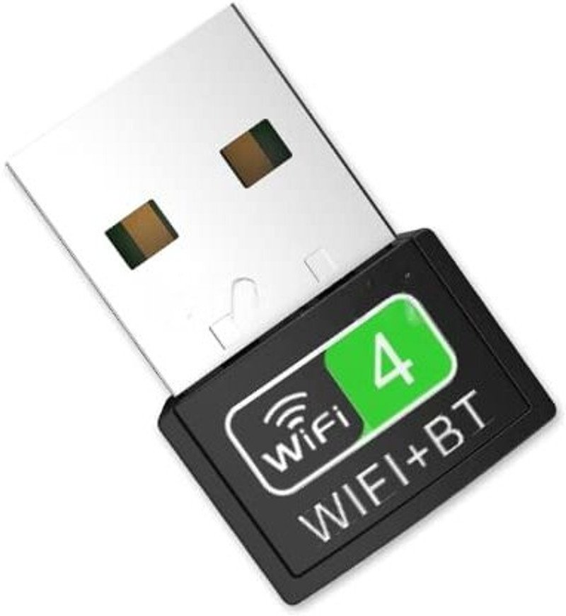 VOOCME Mini USB Bluetooth & WiFi Wireless Adapter Bt 4.2 150Mbps WiFi Dongle Network USB Adapter - image 1
