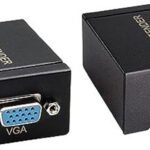 VOOCME VGA Signal Extender 60M VGA Female to LAN Cat5 RJ45 Ethernet Media Streaming Device - image 3