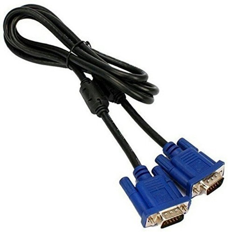 VOOCME VGA Cable 2 A 1.8 m NA Vga To Vga Cable 1.5 M Support Pc, Monitor, Lcd, Led, Plasma - image 4