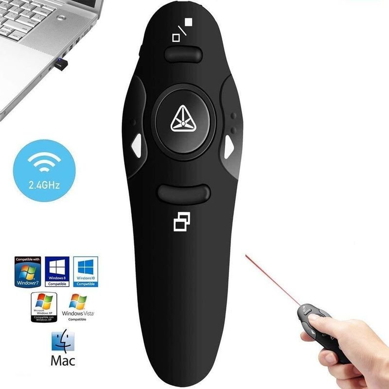 VOOCME Slider Changer Controller Hyperlink Volume PPT PowerPoint Clicker for NA Presenter - image 3