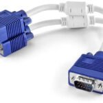 VOOCME VGA Cable 0.27 m y splitter vga moniter cable-007 - image 1